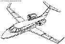 Dibujo avion para colorear - Paginas de dibujos avion para los ninos a
