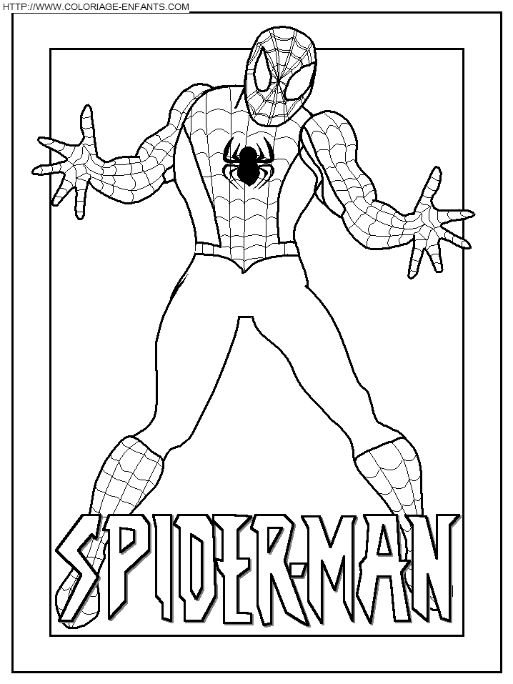 dibujo Spiderman