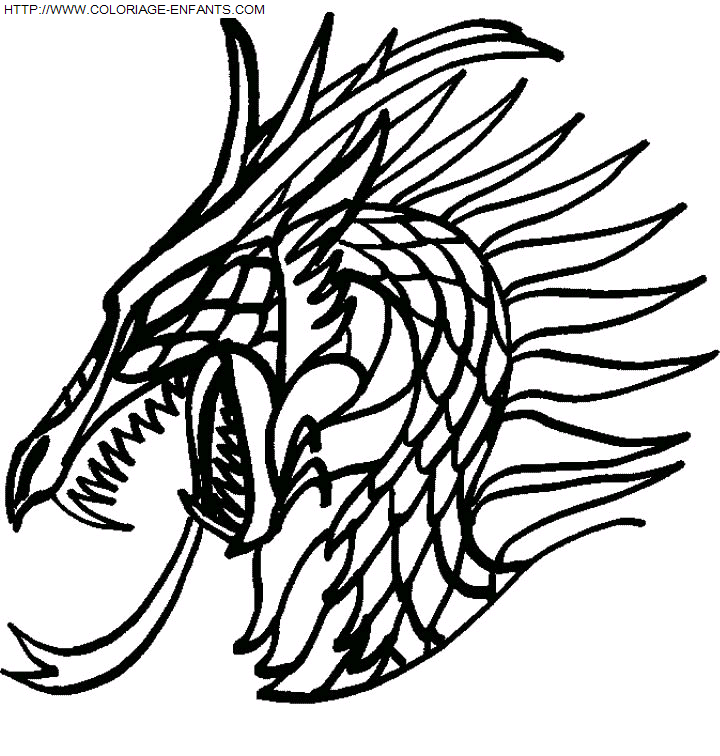 dibujo Dragones