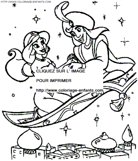 dibujo Aladdin