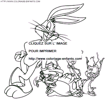 dibujo Bugs Bunny