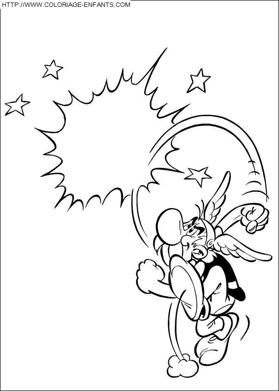 dibujo Asterix
