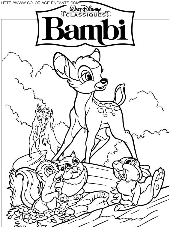dibujo Bambi2