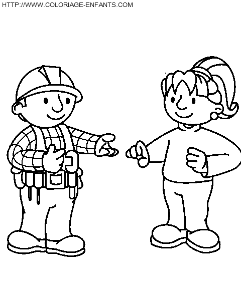 dibujo Bob el constructor