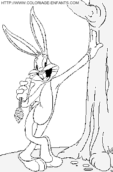 dibujo Bugs Bunny