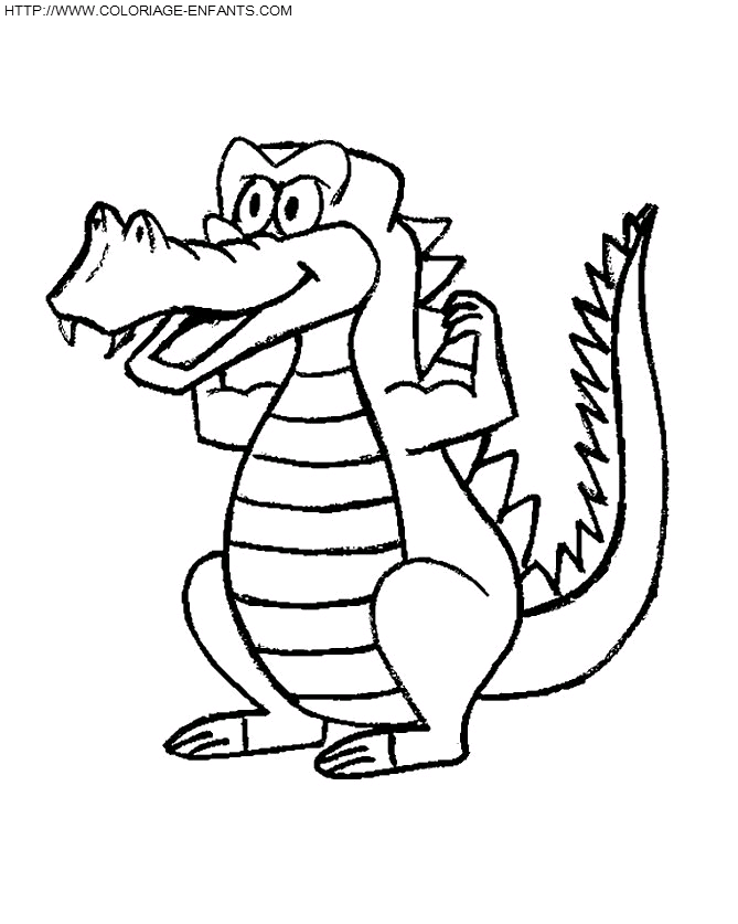 dibujo Crocodilos
