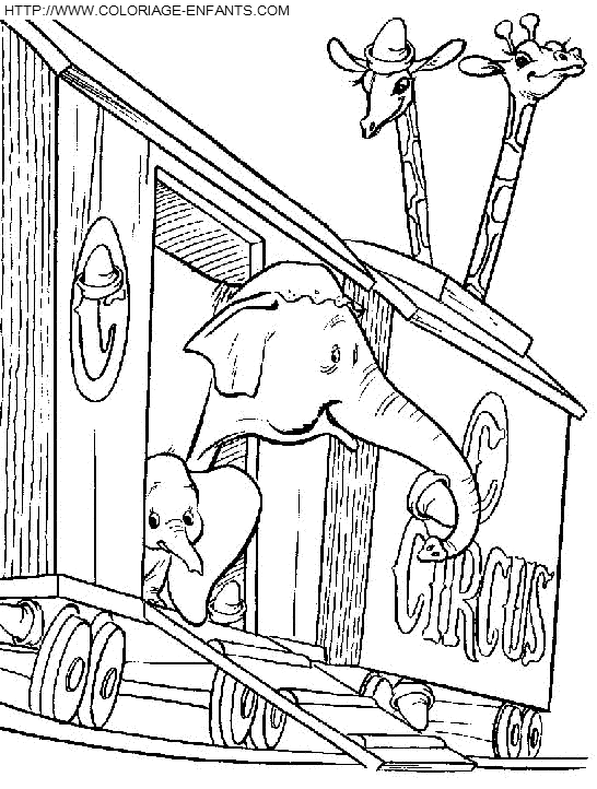 dibujo Dumbo