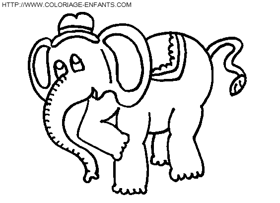 dibujo Elefantes