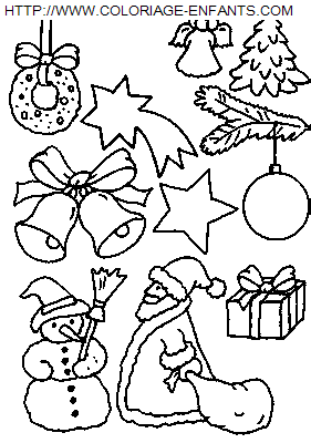 dibujo Navidad Bolas