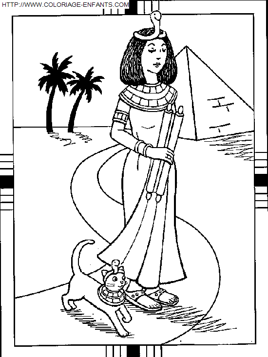 dibujo Egipto