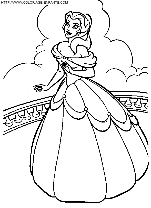 dibujo Princesas