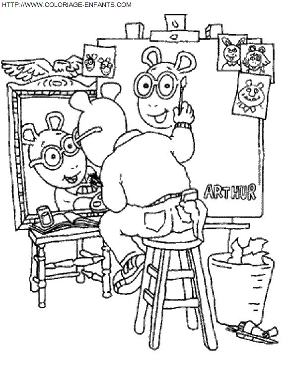 dibujo Arthur