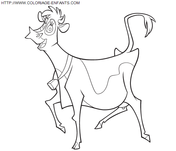 dibujo Vacas vaqueras