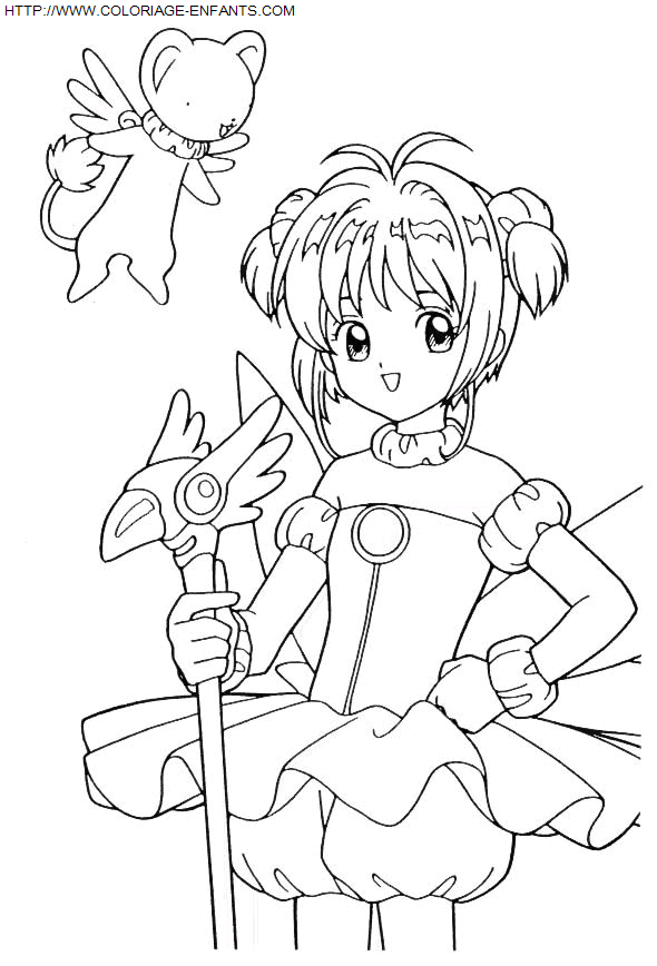 dibujo Sakura
