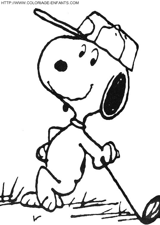dibujo Snoopy