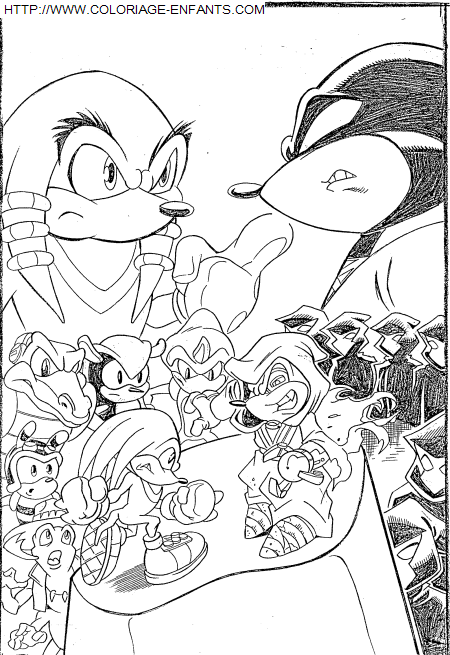 dibujo Sonic