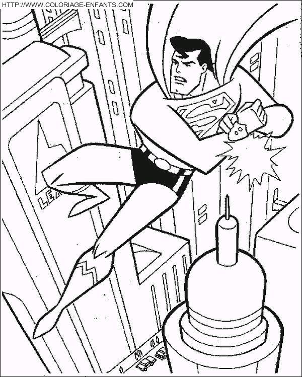 dibujo Superman