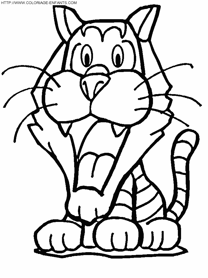 dibujo Tigre