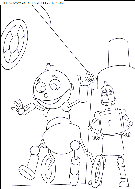 dibujo robots